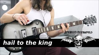 Video thumbnail of "Hail to the King - Avenged Sevenfold | Rhythm Guitar Cover"