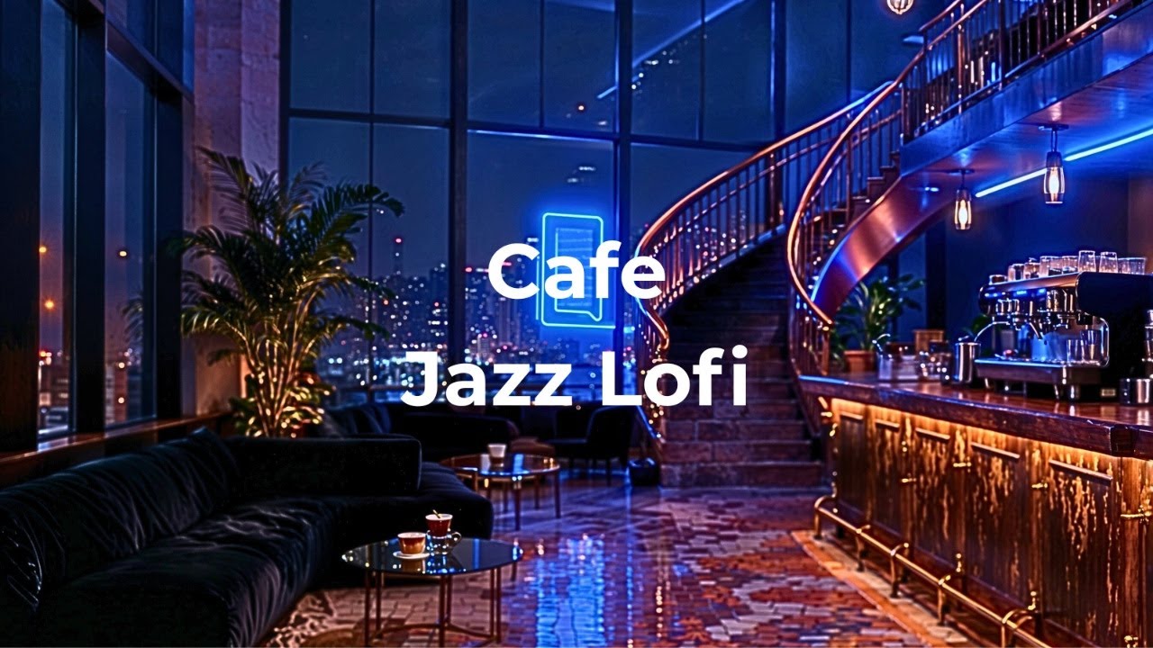 Midnight Lofi Coffee Shop 🌙 Rain & Chill Beats for Late Nights 🌧️