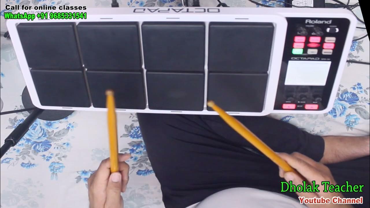 learn how to play octapad learn to play drums pad lesson octapad