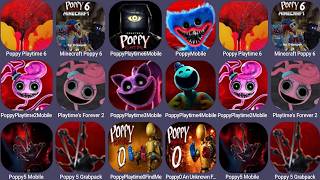 Poppy Playtime 6 Mobile Vs Minecraft Vs Fanmade ,Poppy Playtime Chapter 1, 2, 3, 4, 5 & 0 | Full End screenshot 4