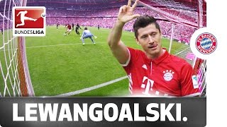 Goal Machine - Lewandowski Hat-Trick Against Augsburg
