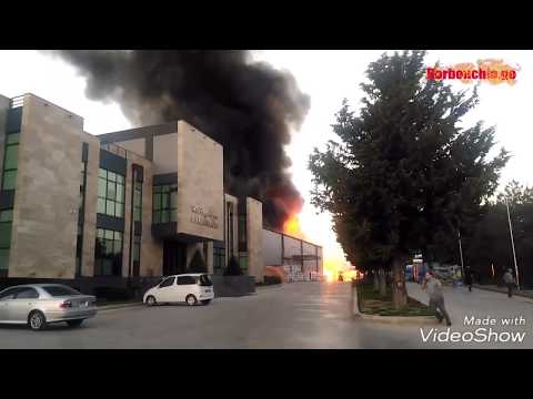 ხანძარი კახეთის გზატკეცილზე (02/08/17წ.)