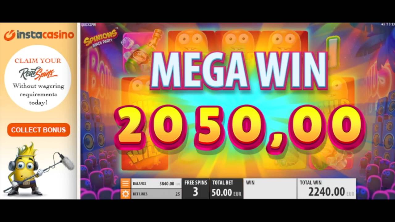 InstaCasino - Spinions slot review!