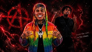 6ix9ine - BLACKOUT REBELLION (Lyrics Video )