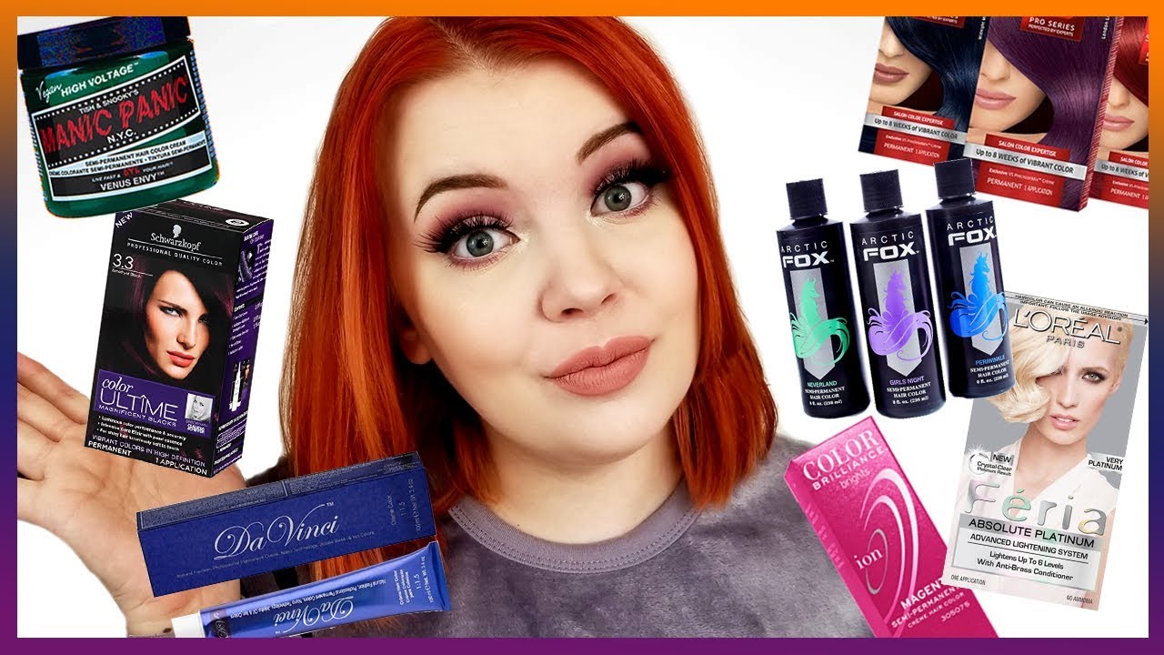 Best Worst Hair Dyes Drugstore Sally S Hot Topic Youtube
