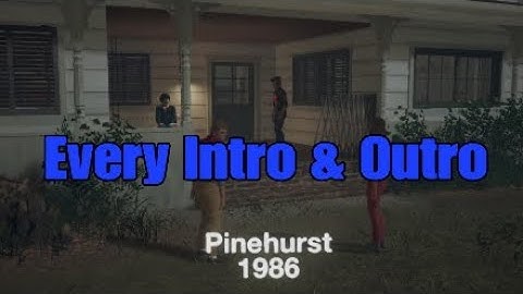 Friday the 13th: The Game: Every Jason Pinehurst 1986 Intro & Outro