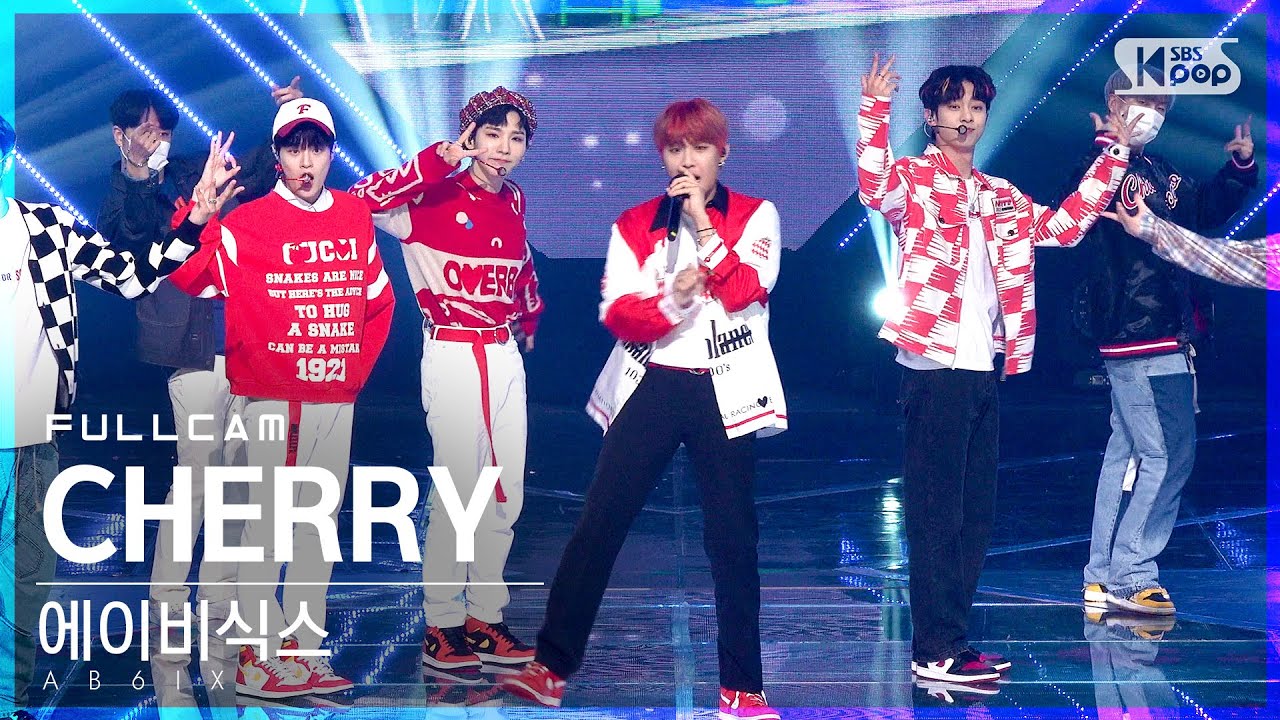 [안방1열 직캠4K] 에이비식스 'CHERRY' 풀캠 (AB6IX Full Cam)│@SBS Inkigayo_2021.10.10.