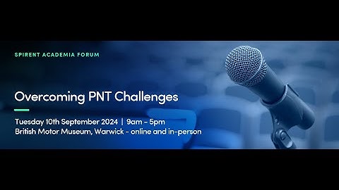 Spirent Academia Forum 2024