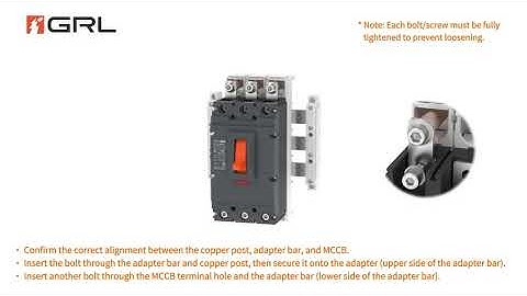 GRL Busbar System | Busbar System Adapter (Copper Post + Adapter Bar Type) Installation Guide
