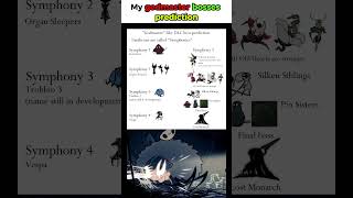 My godmaster bosses prediction - Hollow Knight: Silksong