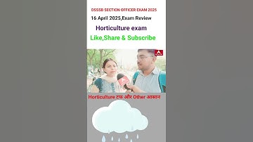 #DSSSB Section Officer exam review 2025,DSSSB Section Officer exam analysis today 2025