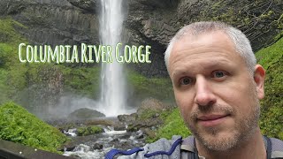 Beautiful waterfalls of Columbia River Gorge! #hiking #nature #video