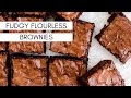 Fudgy flourless brownies gluten free