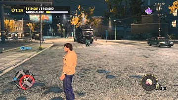 Saints Row The Third: Co-Op Walkthrough - Part 18 - COMMITING SUICIDE, LIKE A BOSS!