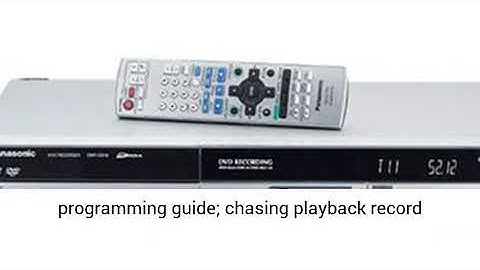 Panasonic DMR-ES20S DVD Recorder