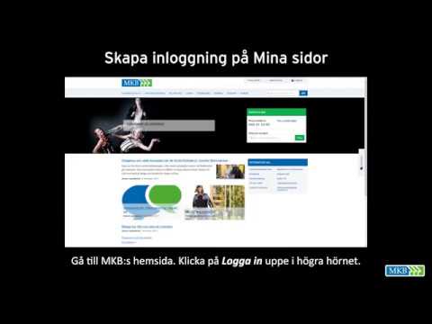 Så här skaffar du Mina sidor hos MKB