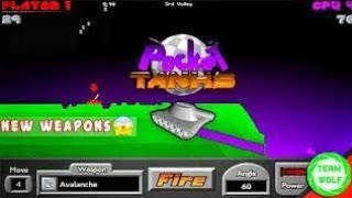 تحميل لعبة Pocket Tanks V2.4.3 مهكرة screenshot 4