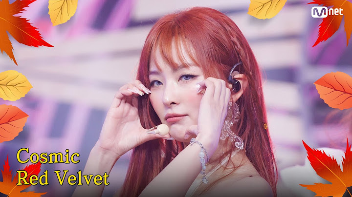 [가을 맞이 특집] Red Velvet (레드벨벳) - Cosmic #엠카운트다운 EP.863 | Mnet 240919 방송