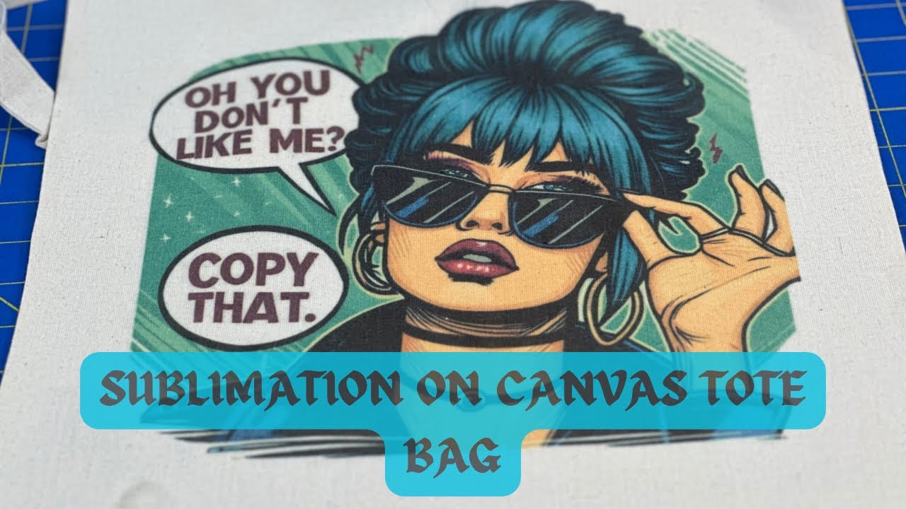 Sublimation Canvas Tote Bag