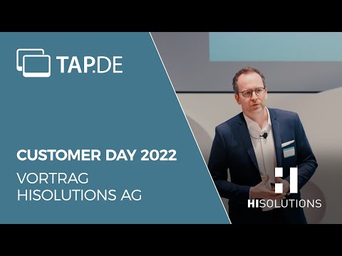 Vortrag HiSolutions AG - TAP.DE Customer Day 2022