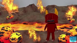 Devil & Hell Environment 3D Modelling