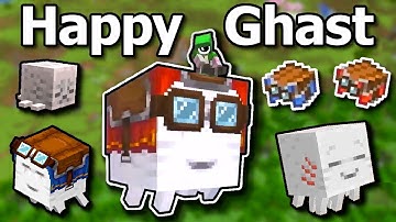 Everything about the Happy Ghast in Minecraft so far!