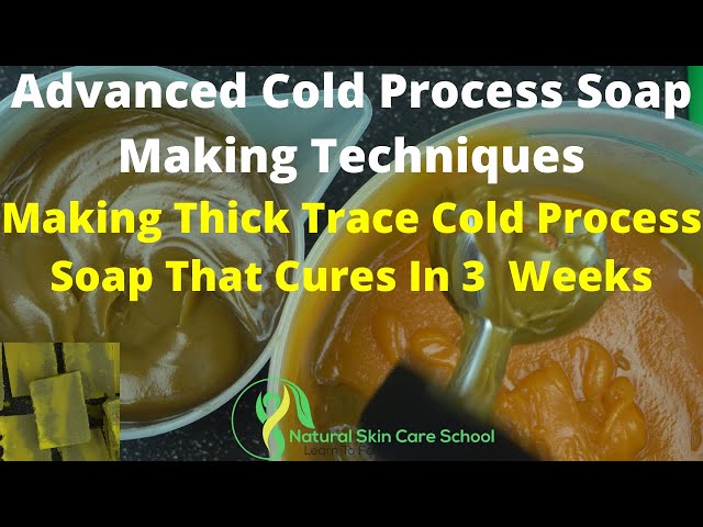 Controlling Trace in Cold Process Soapmaking