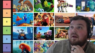 Pixar movies tier list
