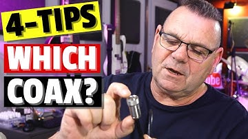 What Coax do I use? 4 Tips to choosing the RIGHT coax for Ham Radio