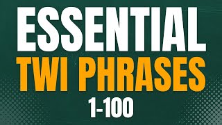 Essential Twi Phrases 1-100 | LEARNAKAN.COM screenshot 1