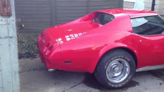 1976 Chevrolet Corvette Cold Start