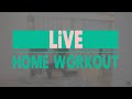 【LiVE Home Workout】20 Min High Impact HIIT Workout | KAIYA_STUDIO | 20200513