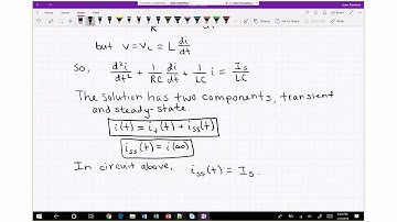 EE 2715 - Second-Order Circuits: Step Response of Parallel RLC Circuits