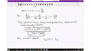 EE 2715 - Second-Order Circuits: Step Response of Parallel RLC Circuits