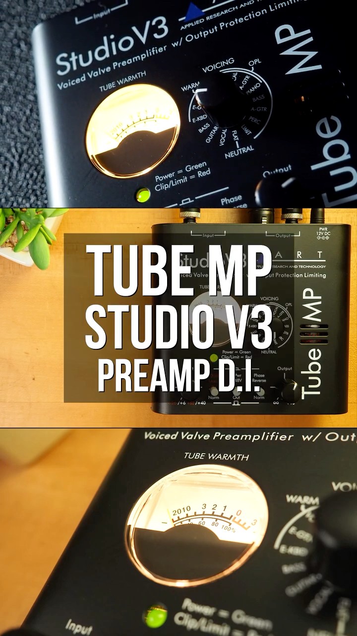 ART Tube MP Studio V3 Mic Preamp and Instrument DI #art