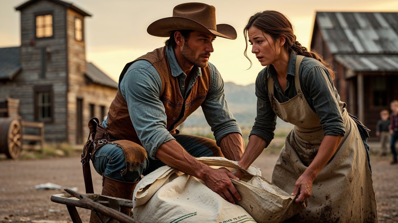 A Silent Cowboy Rode Into Town for Lumber, He Rode Out With a Wife and a Family Instead