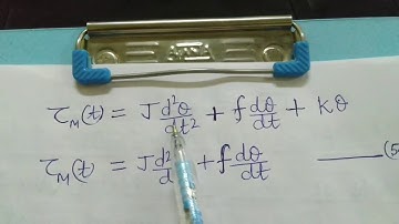 Mathematical Modelling of Physical System - 01 ( IE 303)