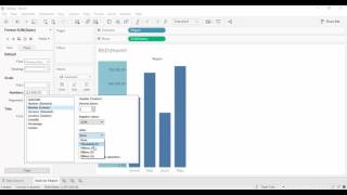 Format Axis in Tableau