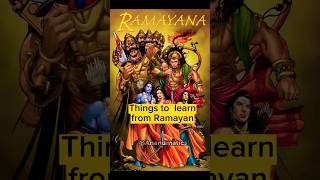 5 Things we should learn from Ramayan #ramayana #lifelessons #facts