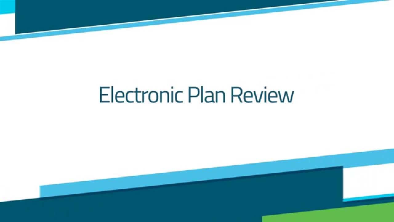 Electronic Plan Review YouTube
