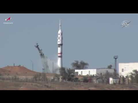 Soyuz MS-19 blastoff!