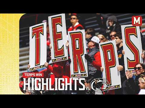 Maryland Women's Lacrosse | B!G+ Highlights vs. Penn St. | March 29, 2026