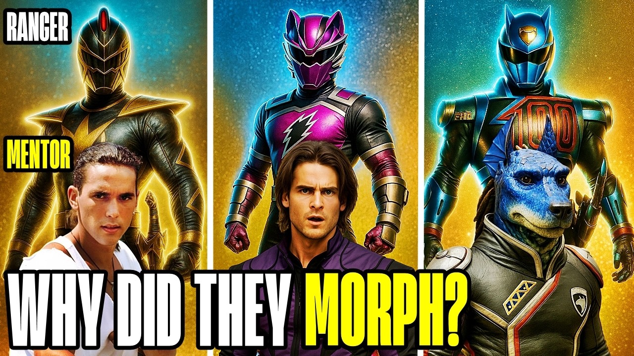 13 POWER RANGERS MENTORS WHO BECAME RANGER | NERD EMPIRE