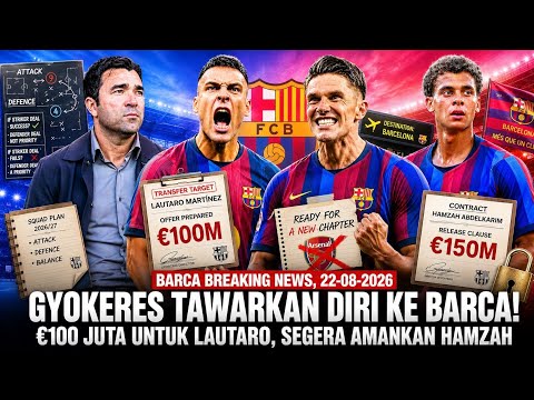 BARA138 x dewapoker - 🔵🔴UPDATE BARCA TERBARU! Gyokeres Ingin Ke Barca!, Lautaro di Bawah €100Jt, & Bek Baru Juga Dibidik🔵🔴