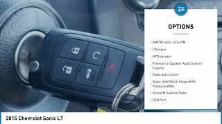 2015 Chevrolet Sonic LT Blue Velvet Metallic in Chattanooga T21065A