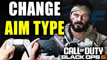 How To Change Controller Aim Response Curve Type In COD Black Ops 6 (Standard, Linear, Or Dynamic)