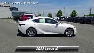 New 2022 Lexus IS IS 300, Middletown, NY N5049168