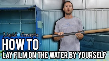 HOW TO LAY FILM ON THE WATER BY YOURSELF | Liquid Concepts | Weekly Tips and Tricks