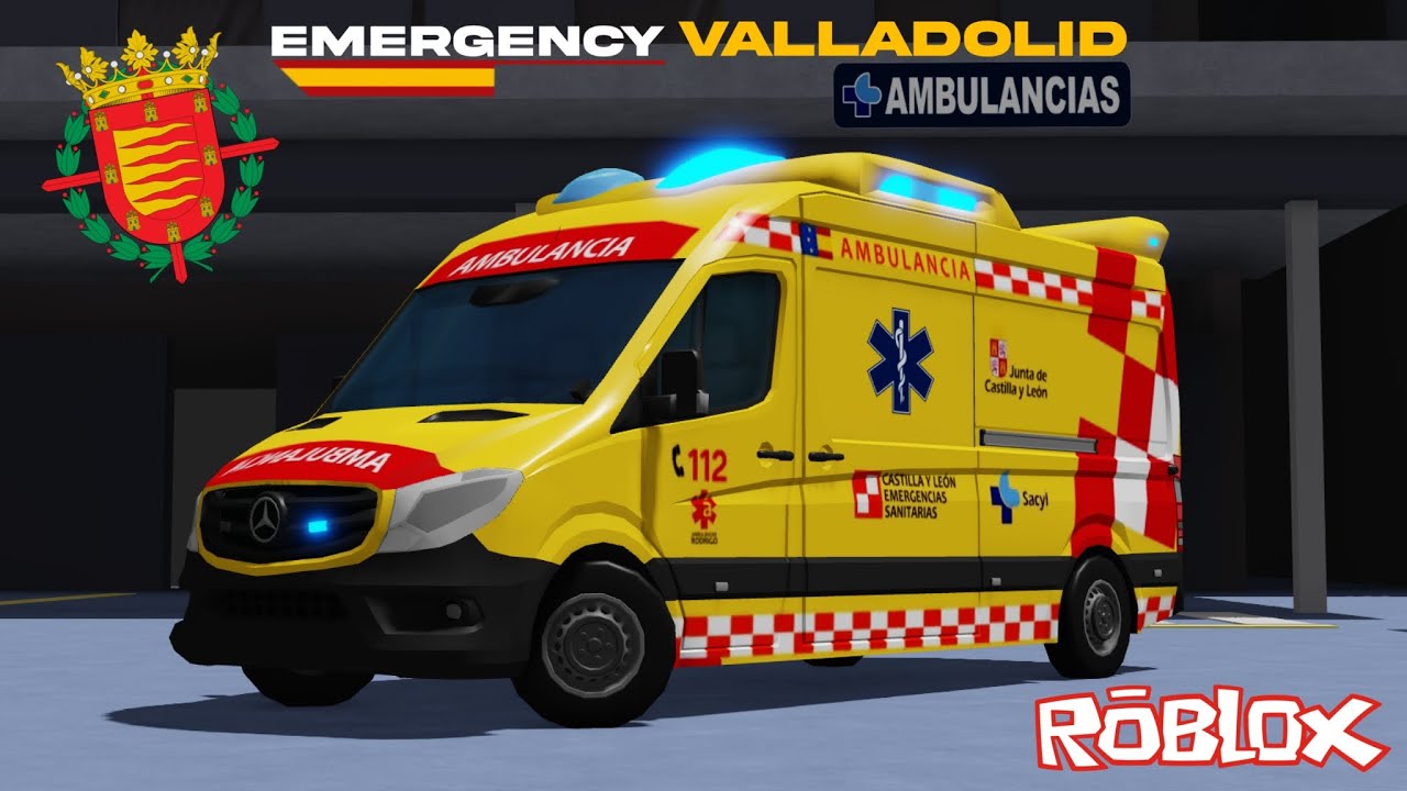 TRAILER | Ambulancia SVB del SACYL 2024 | Emergency Valladolid (Roblox)