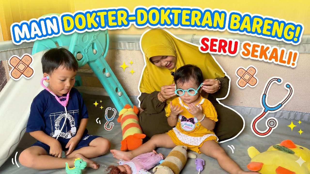 MAIN DOKTER-DOKTERAN BARENG. SERU SEKALI!!! EPS. 67 | RAHESA RACHELIA OFFICIAL